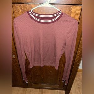 Cropped long sleeve